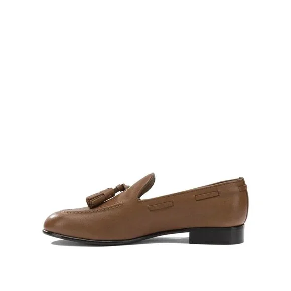 Ferragamo Tassel Loafers 8 Women - Picture 3 of 5